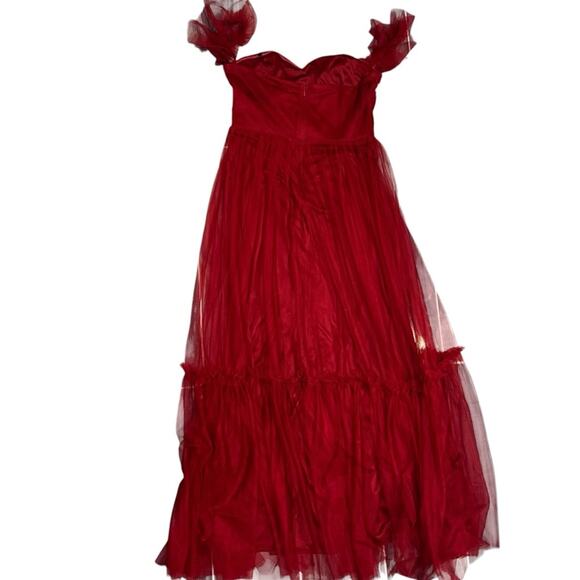 Ever-Pretty 2XL Dress Sweetheart Off-Shoulder Tulle Maxi Formal Gala Party - Picture 3 of 11